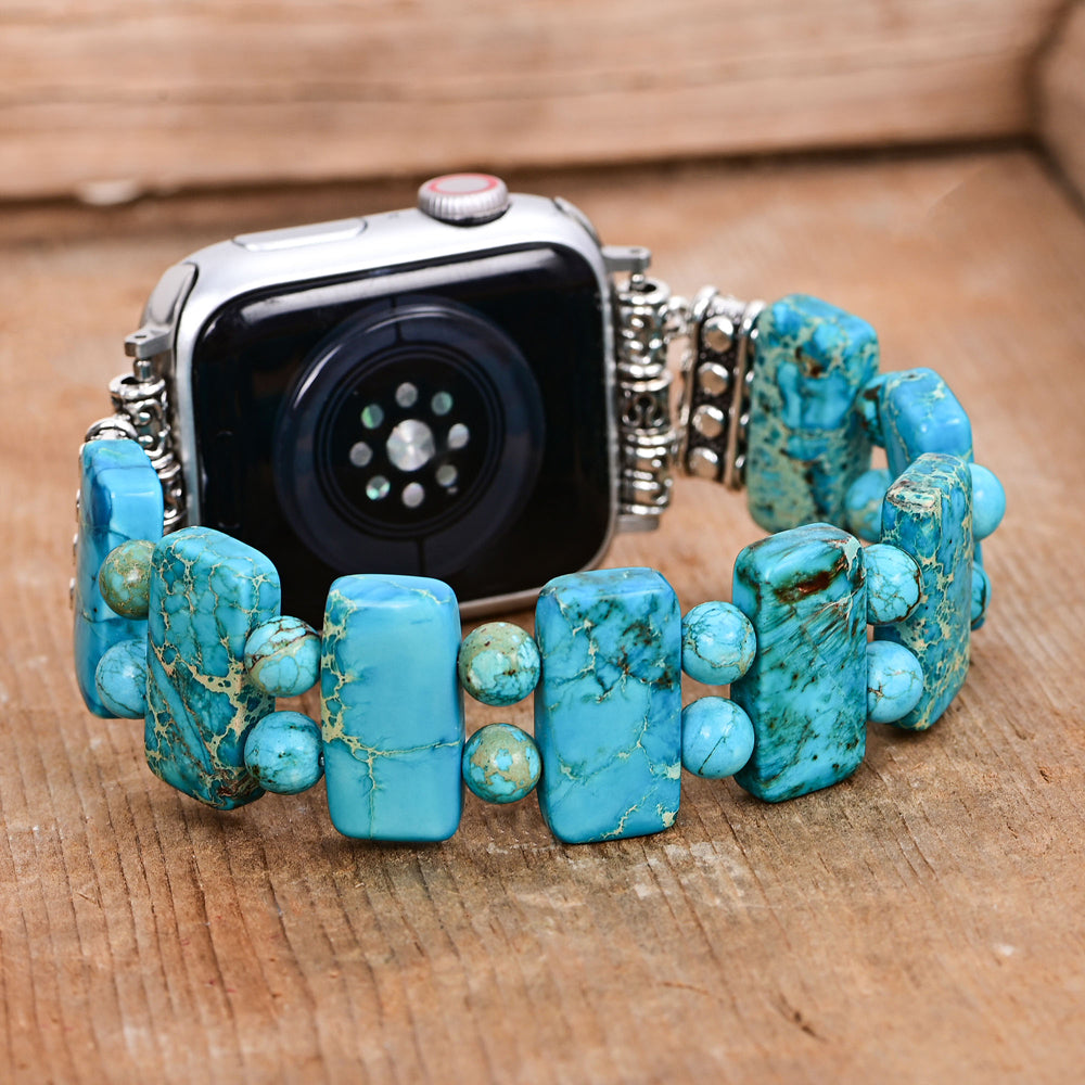 Correa elástica Serenity Turquesa Apple Watch