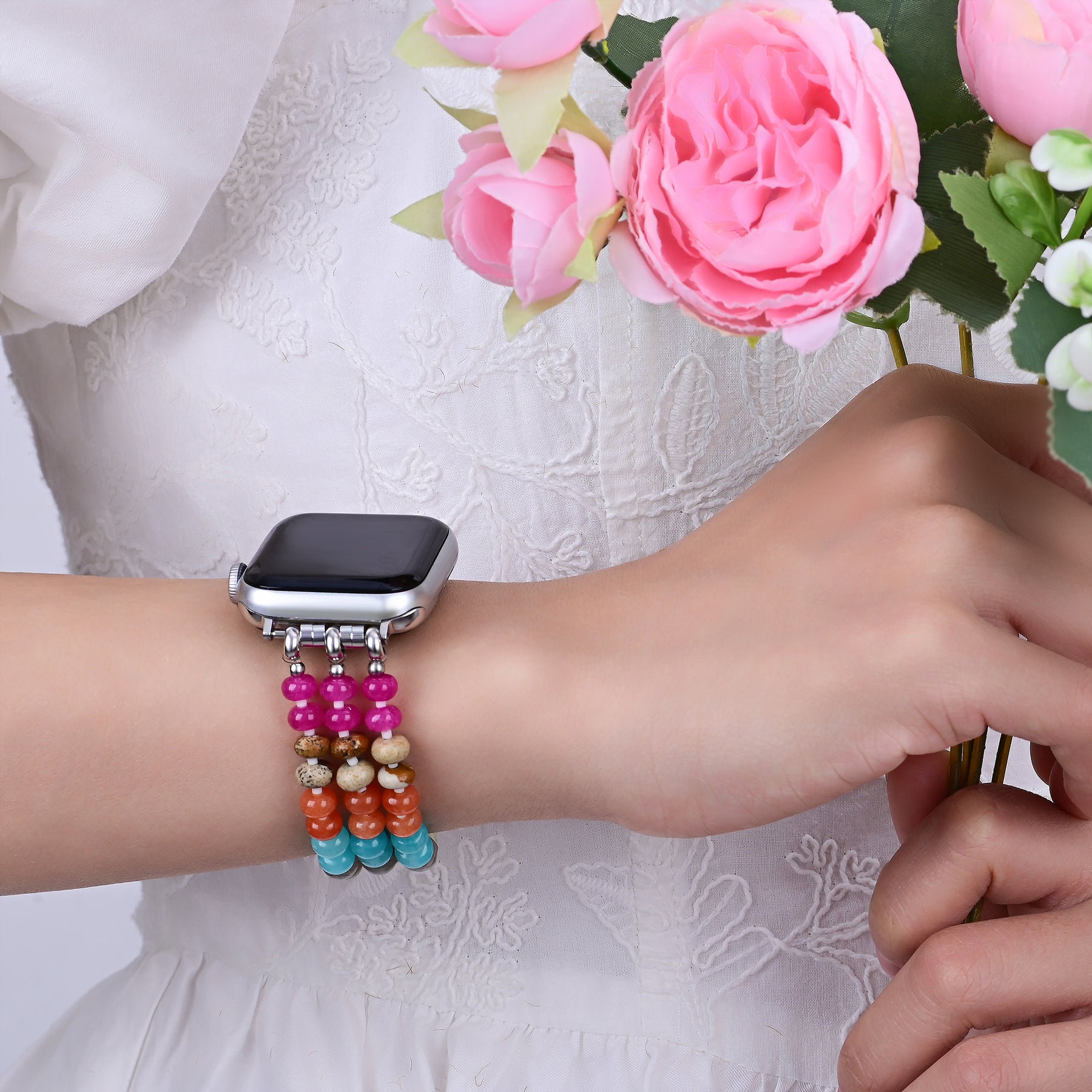 Correa Aura Bloom Stretch Apple Watch