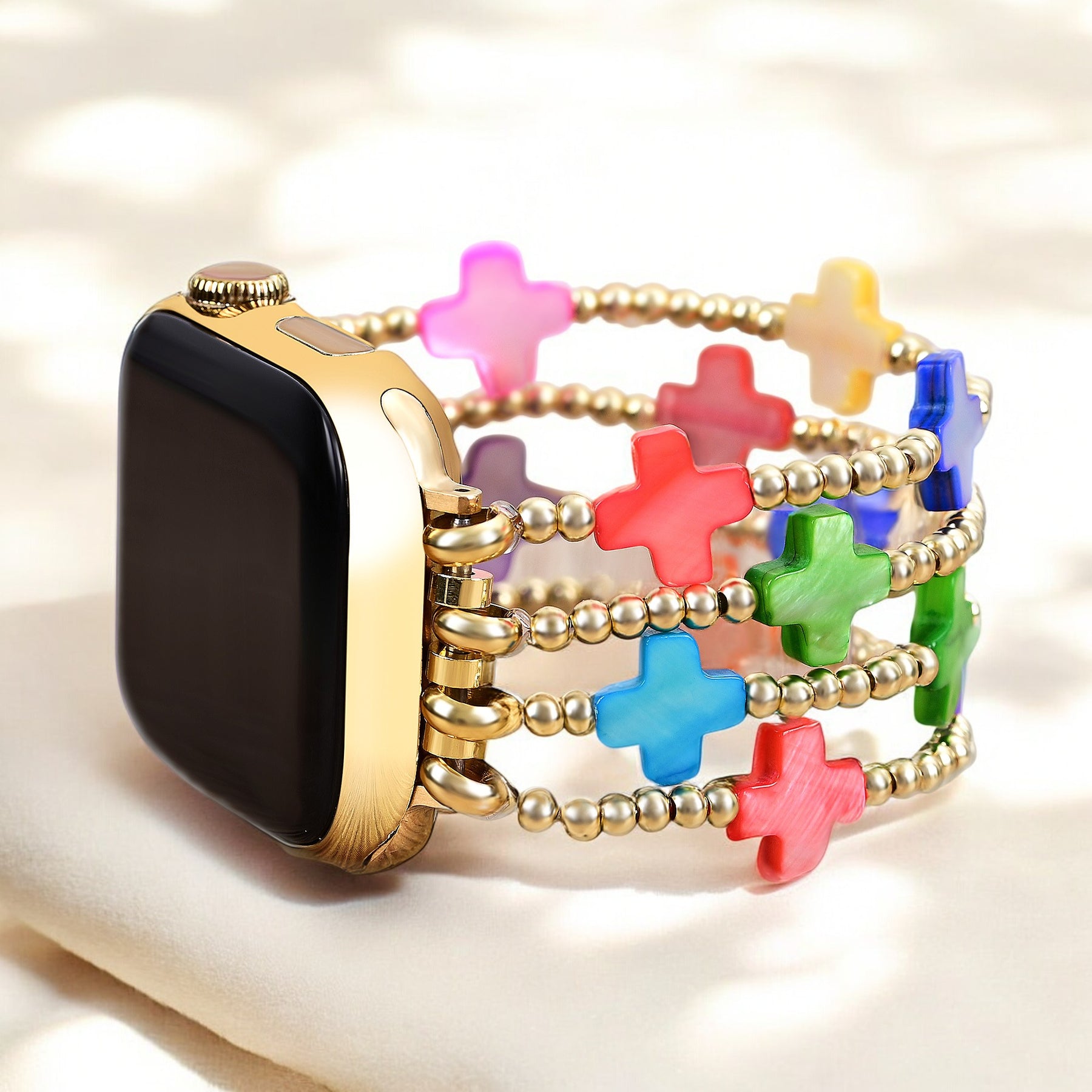 Correa de estiramiento cruzado Chakra Apple Watch