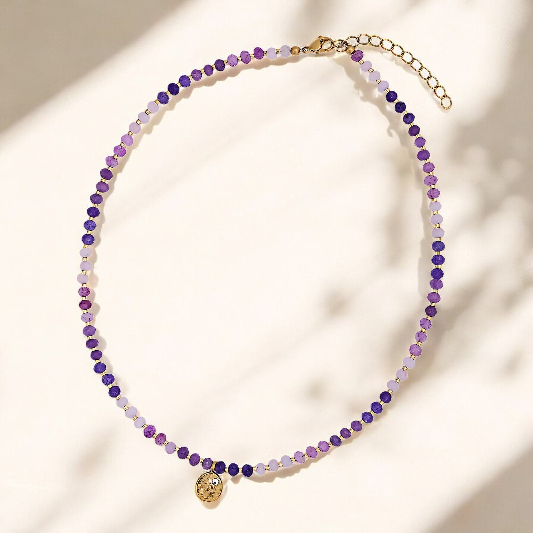 Collar de Jade Lavanda Bliss