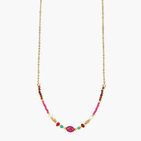 Collar de Armonía de Jade Rubí