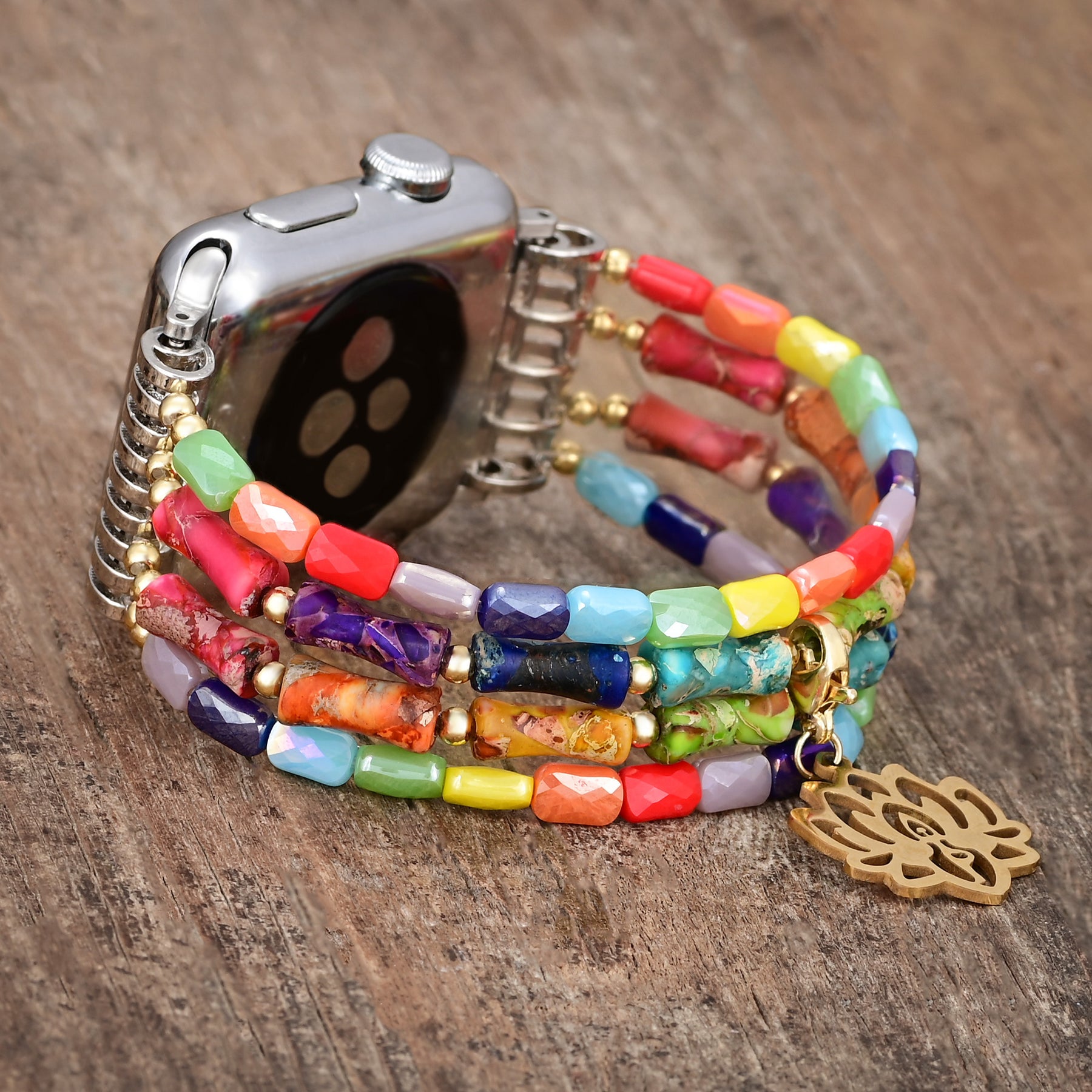 Correa elástica Apple Watch Lotus Chakra