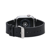 Correa de cuero marrón para Apple Watch para hombre