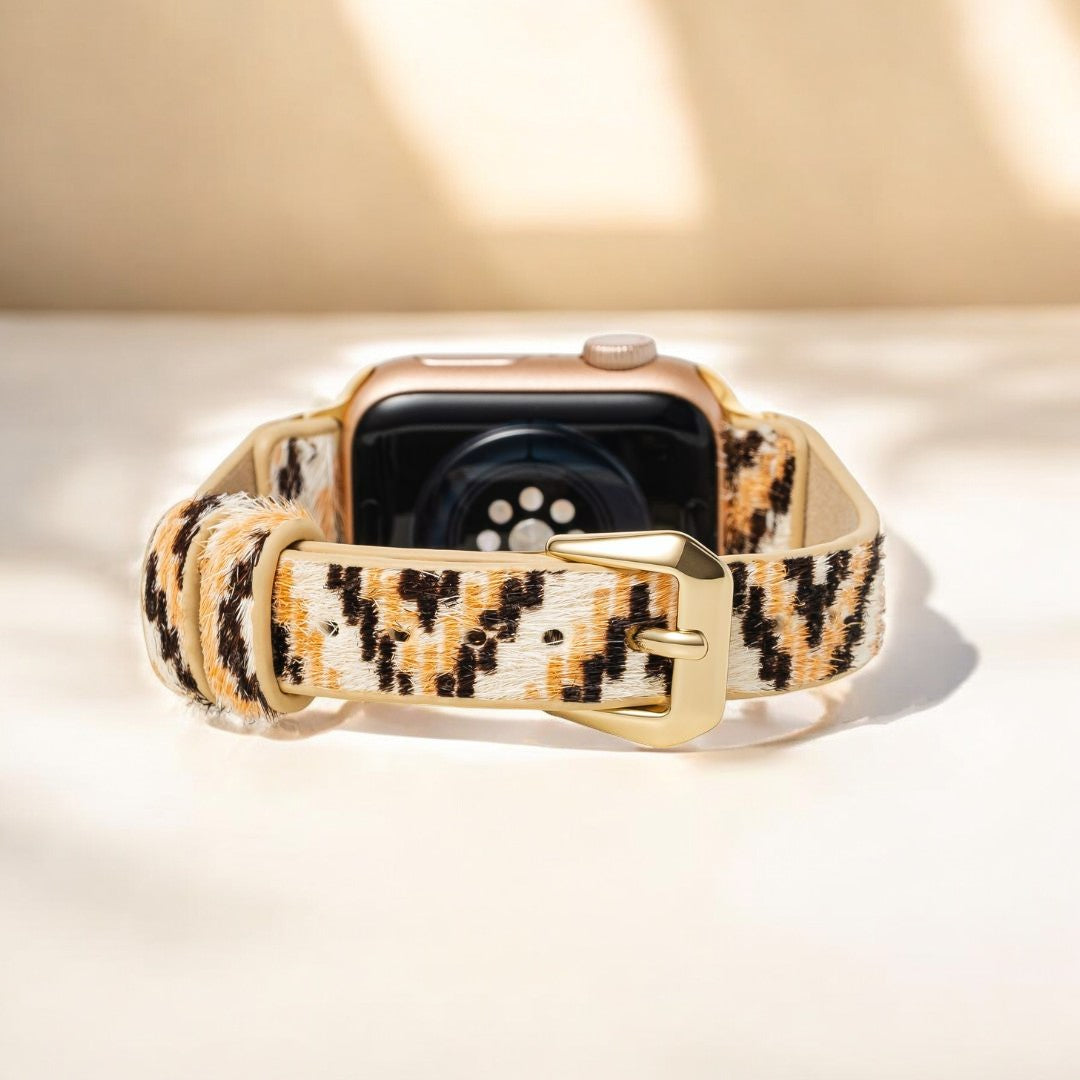 Correa para Apple Watch de piel color ébano Escalade