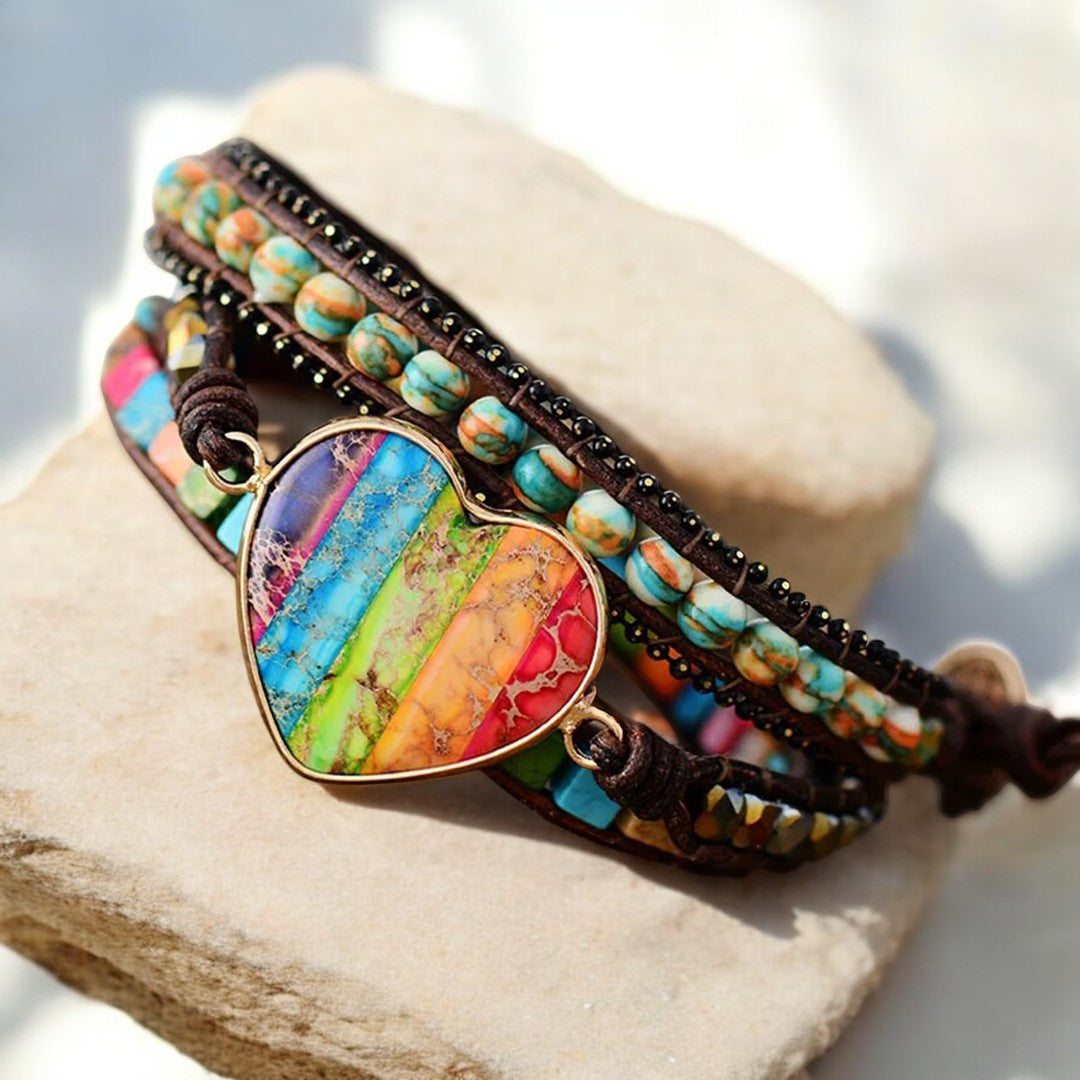 Pulsera envolvente de protección Chakra Moonlight