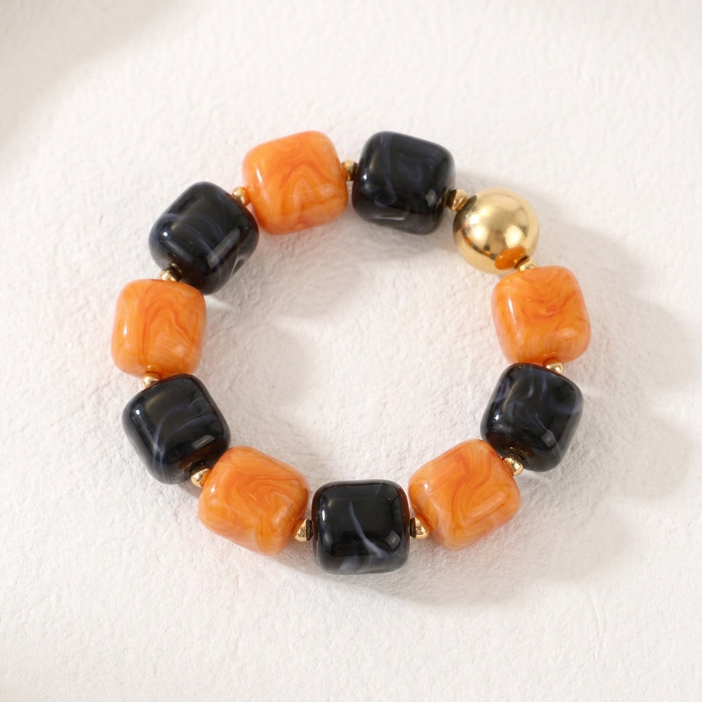 Pulsera gruesa de Halloween Pumpkin Twilight