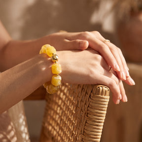 Pulsera gruesa Sunlit Honey