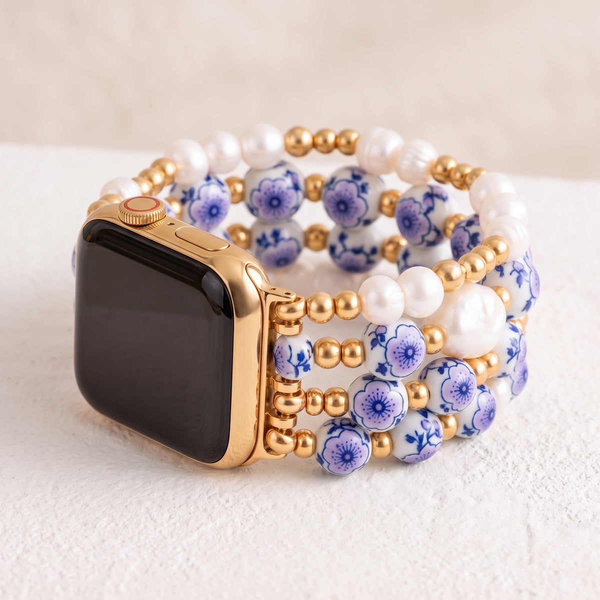 Correa para Apple Watch Lavender Bloom de Porcelain Garden
