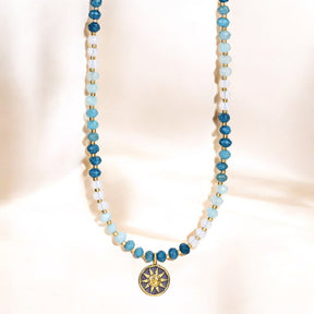 Collar de Jade Brillo Oceánico