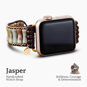 Refinado Imperial Jasper Apple Watch Correa