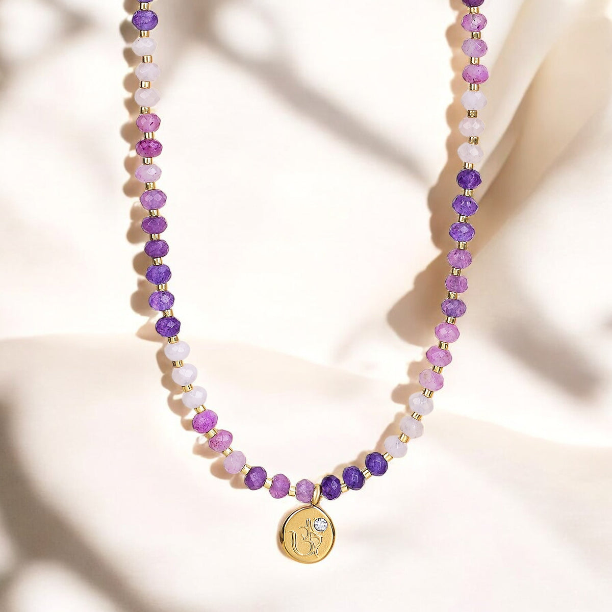 Collar de Armonía de Hematita Intensa