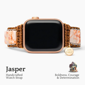 Correa delicada para Apple Watch de jaspe imperial