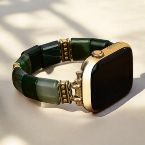 Correa elástica de ágata serenidad perenne para Apple Watch