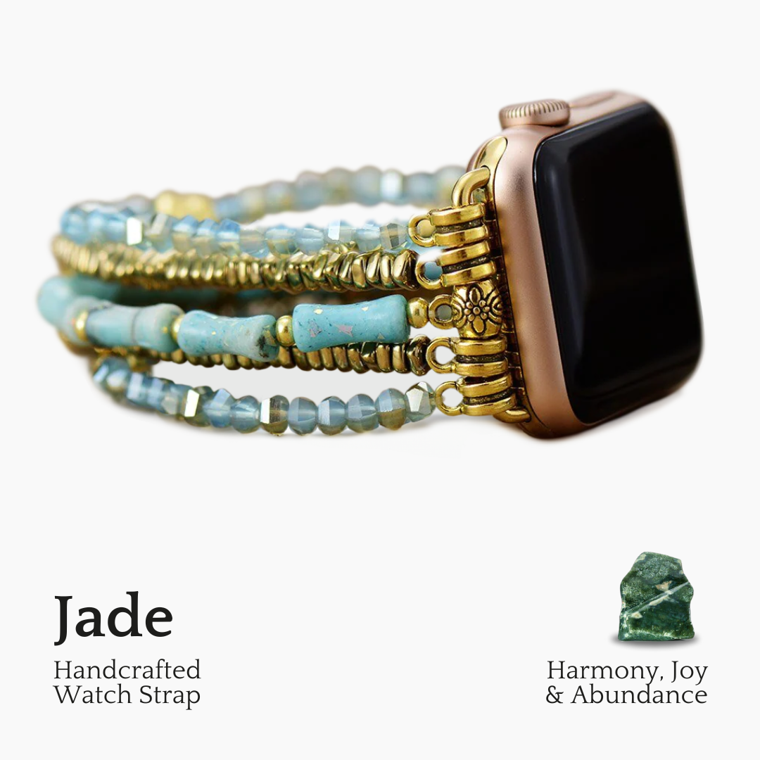 Correa Jade Glimmer Stretch Apple Watch