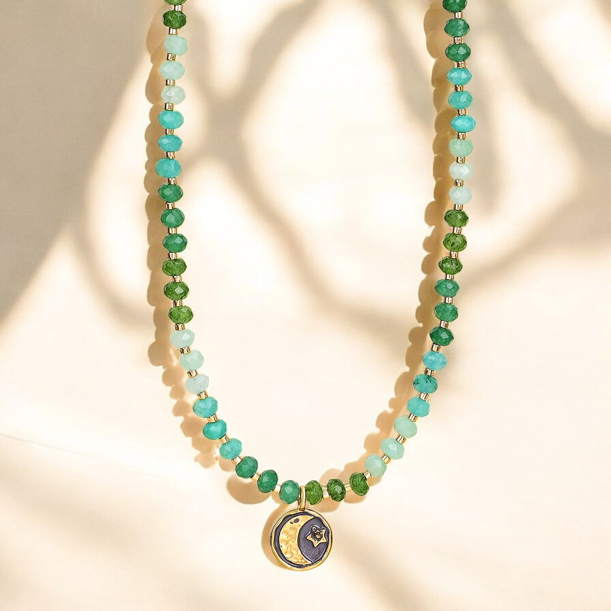 Collar de Armonía de Hematita Intensa