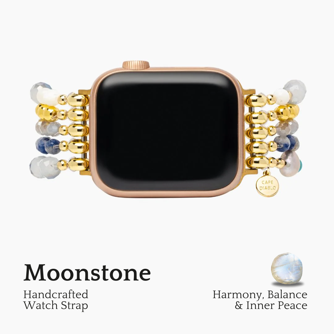 Correa elástica de cashmere turquesa para Apple Watch