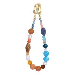 Charm para bolso de armonía de aventurina azul