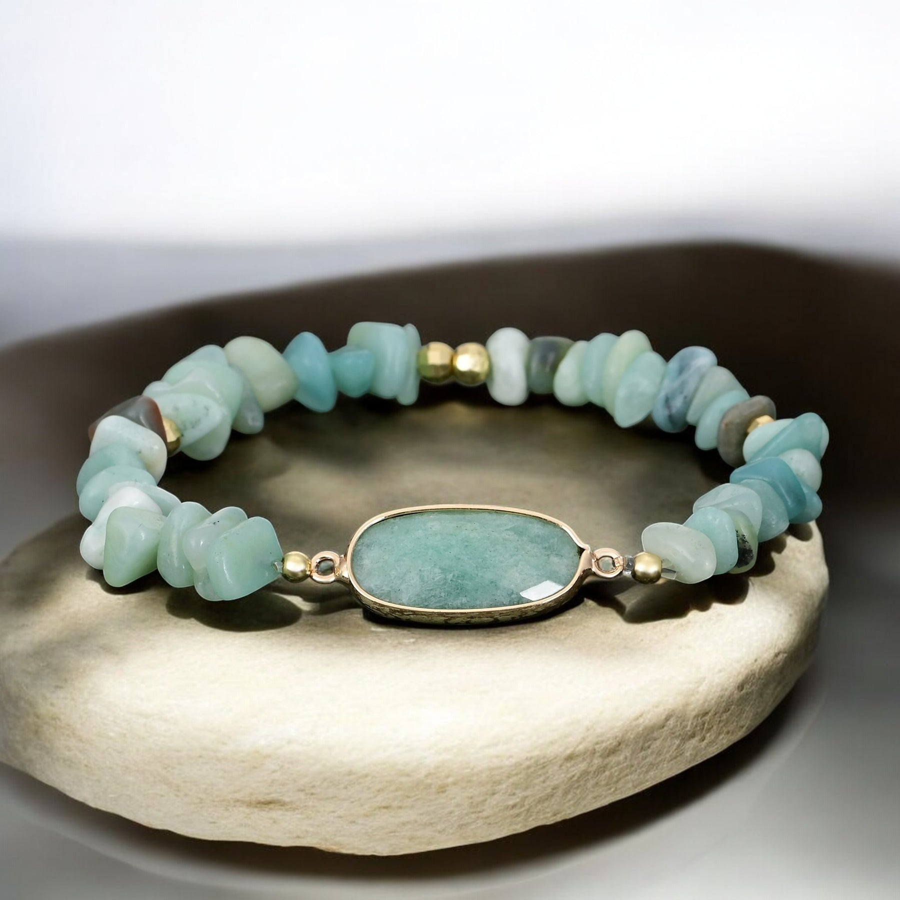 Pulsera de Amazonita Seabreeze