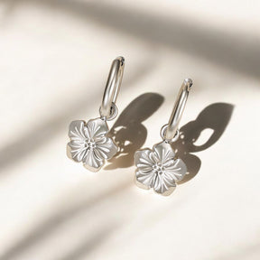 Pendientes de aro Bloom Charm