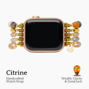 Correa Apple Watch elástica color champán oscuro