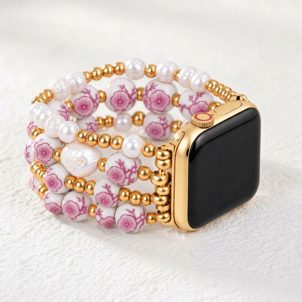 Correa para Apple Watch Cherry Blossom de Porcelain Garden