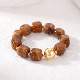 Pulsera gruesa Golden Terra