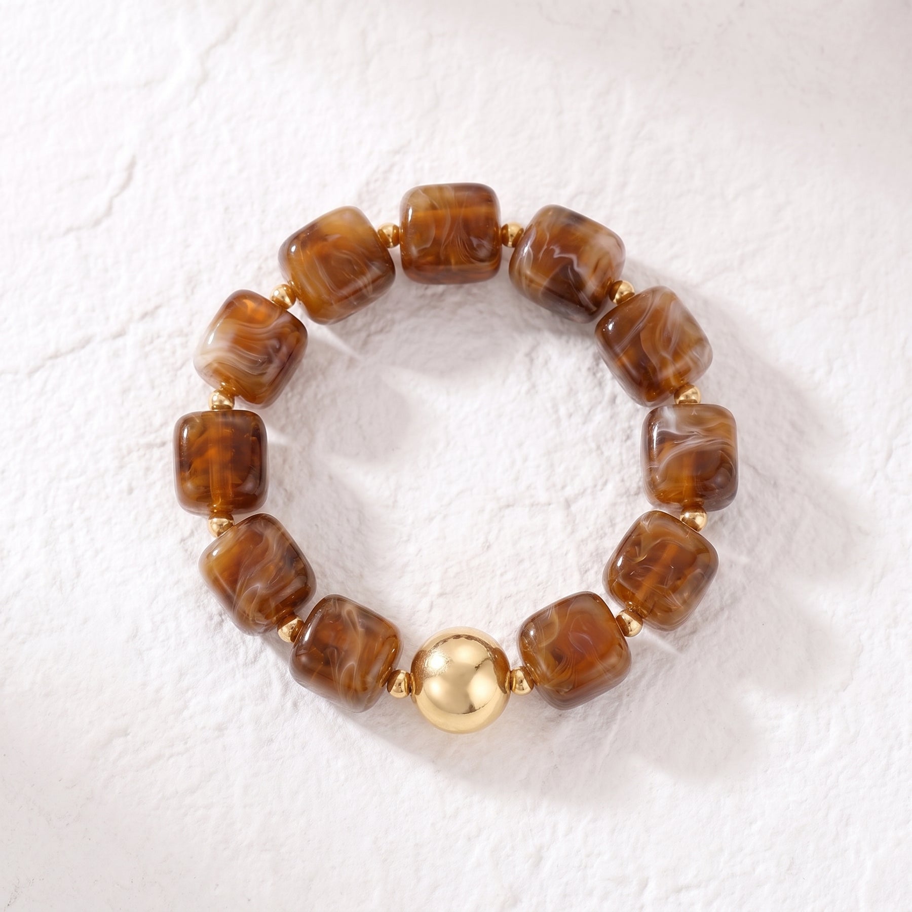 Pulsera gruesa Golden Terra