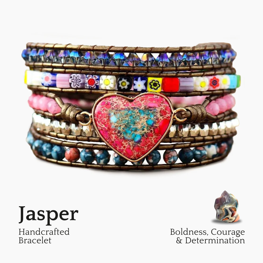 Pulsera envolvente de protección del guerrero del amor