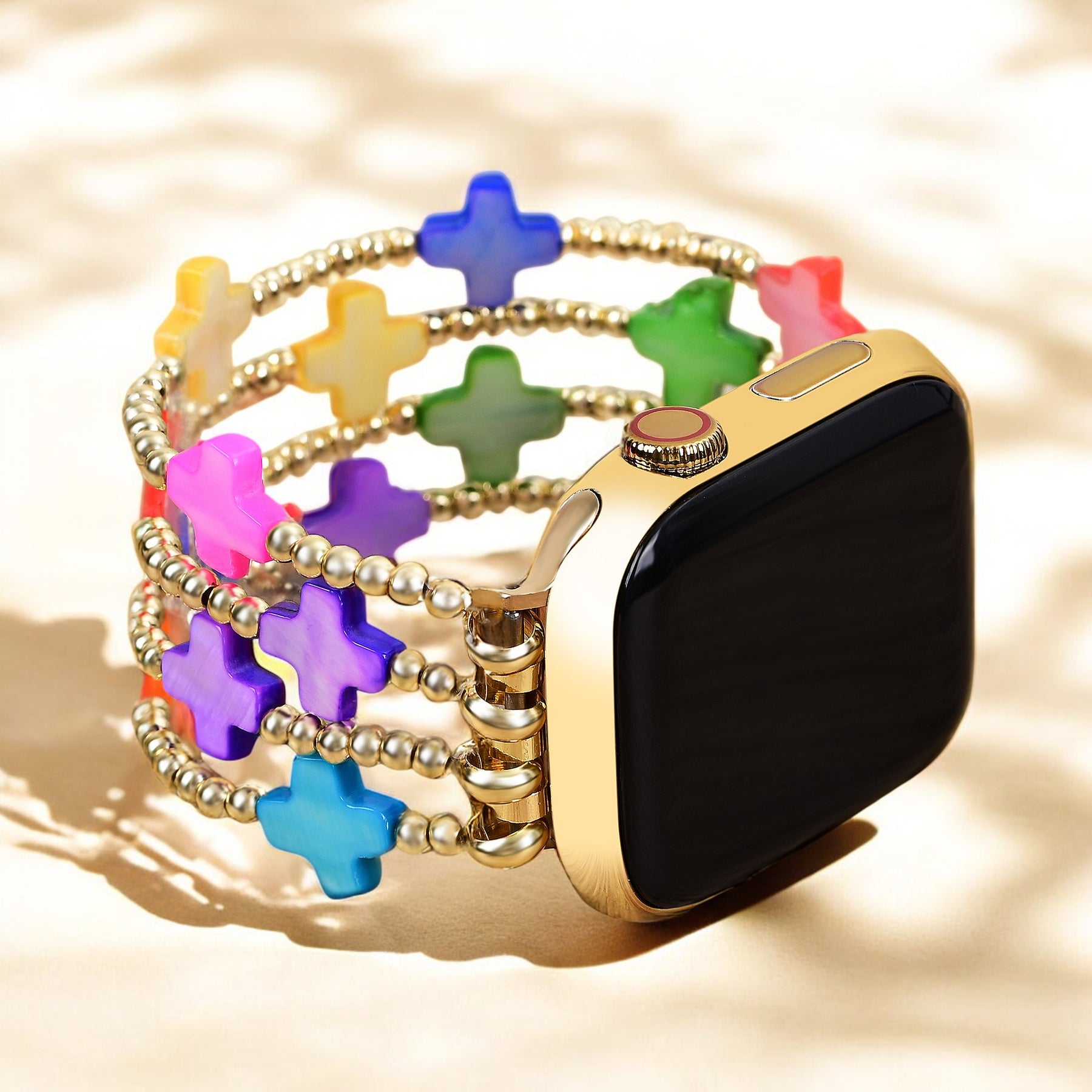 Correa de estiramiento cruzado Chakra Apple Watch