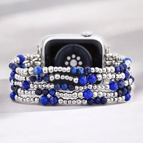 Correa Azure Serenity Silver Stretch Apple Watch
