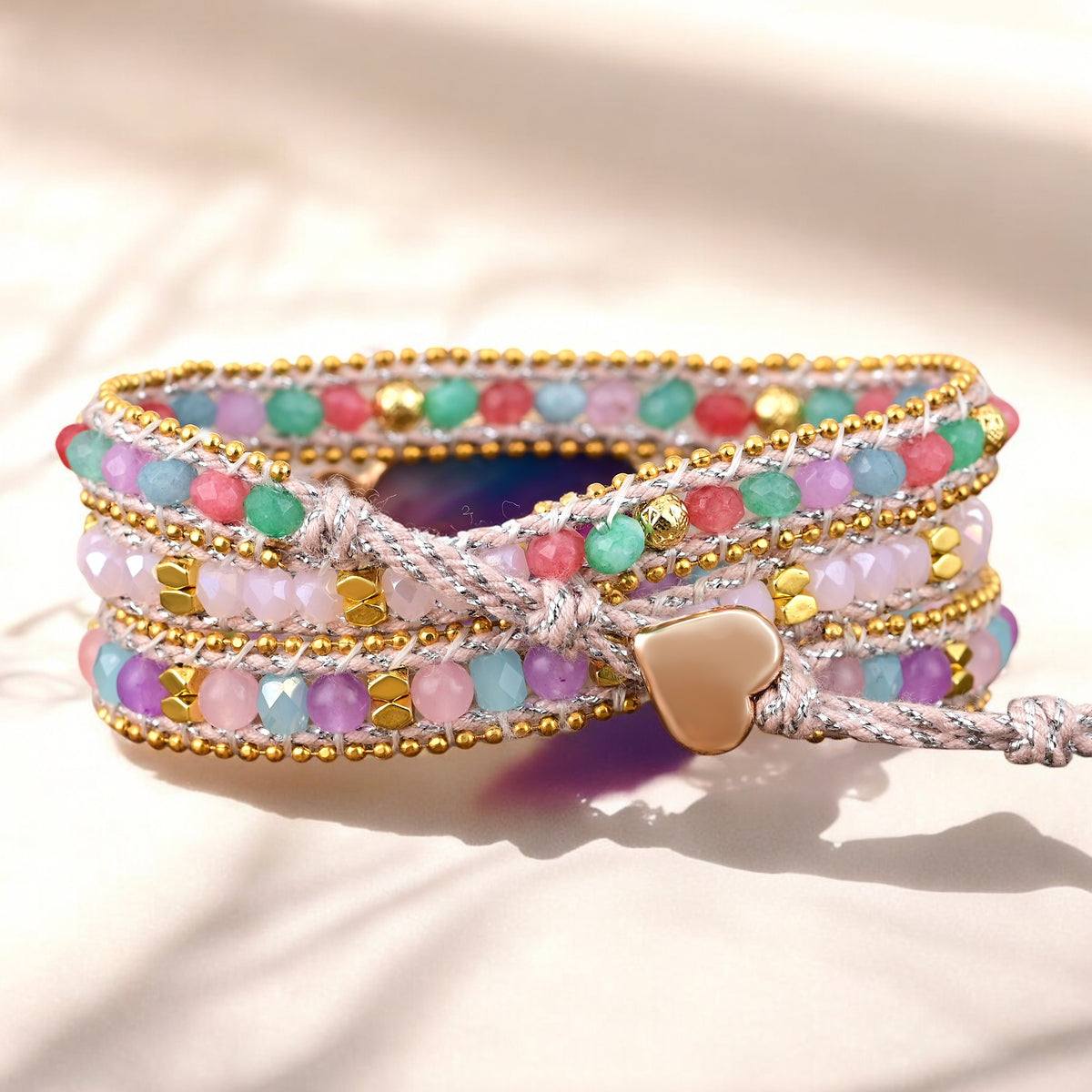Pulsera envolvente de elegancia de Pascua