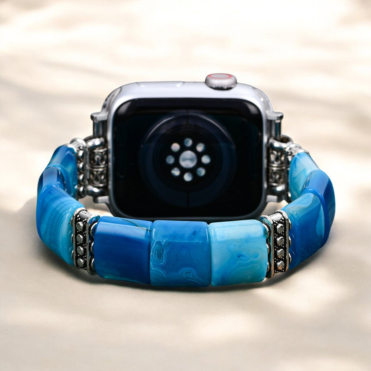 Correa de Apple Watch de Ágata de Abismo Sereno