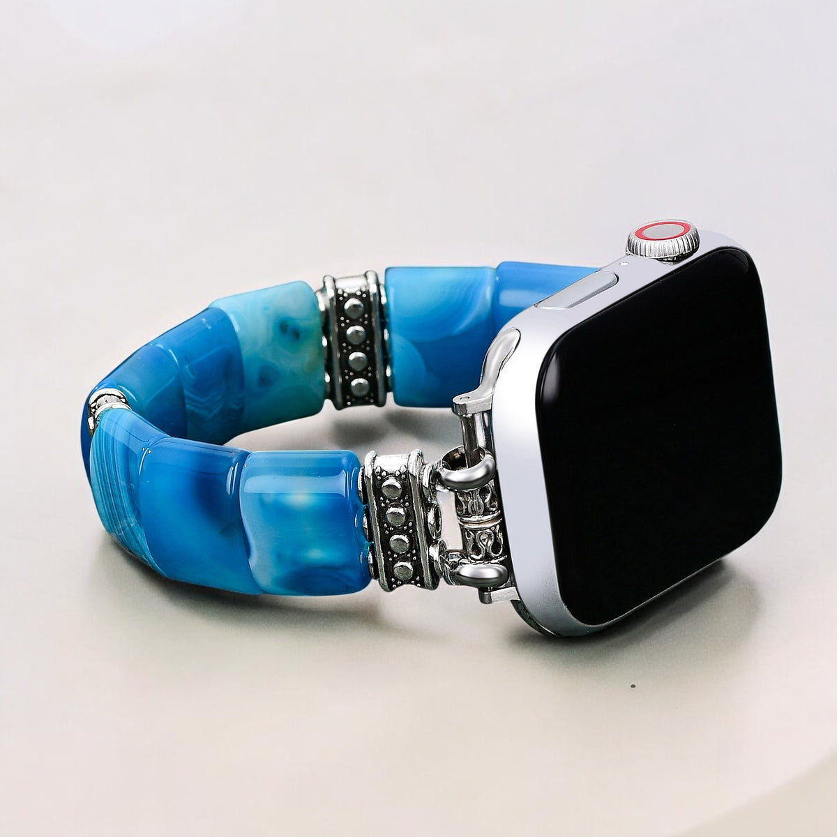 Correa elástica de ágata Serene Abyss para Apple Watch