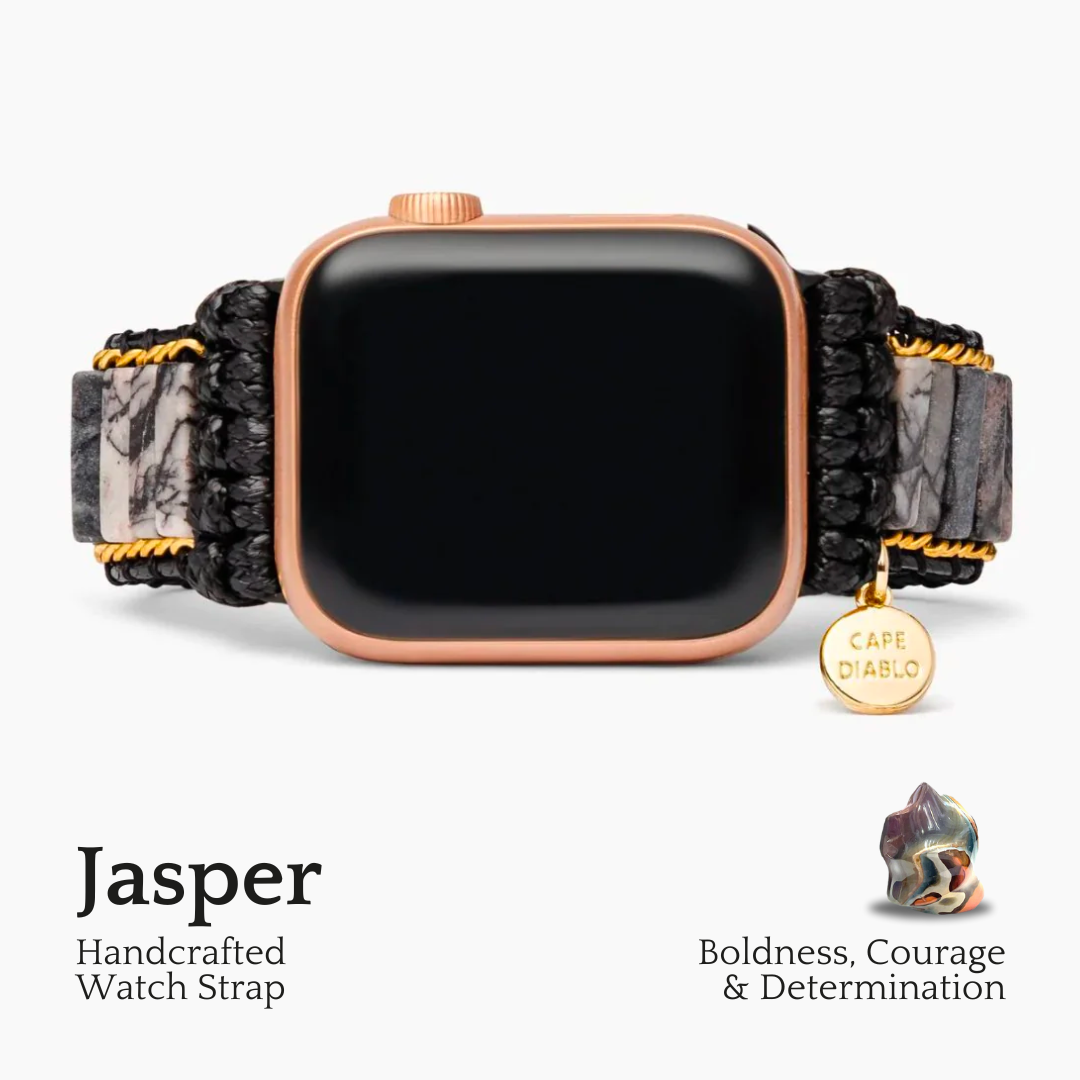 Correa para Apple Watch de jaspe opulento