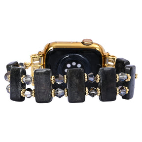 Correa elástica Obsidian Muse Apple Watch