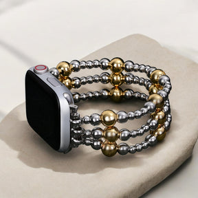 Correa Silver Ember Stretch Apple Watch