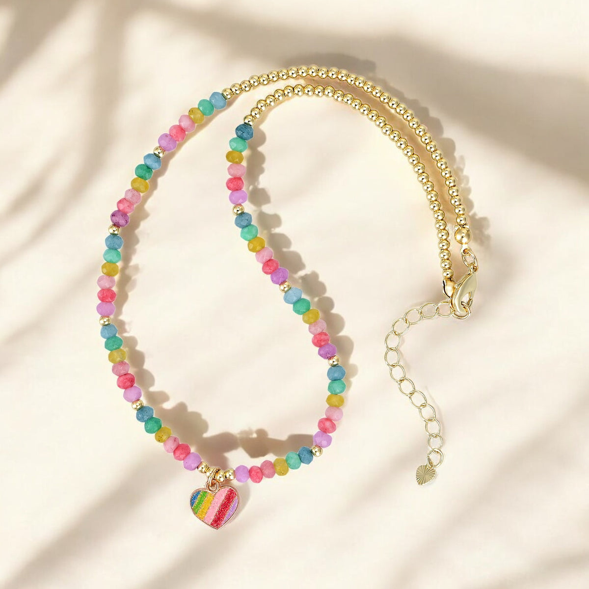 Collar Corazón Pastel