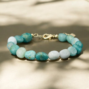 Pulsera de Amazonita Marítima