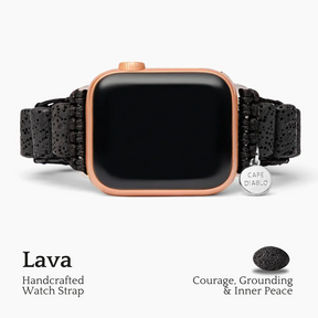 Correa Apple Watch de piedra de lava
