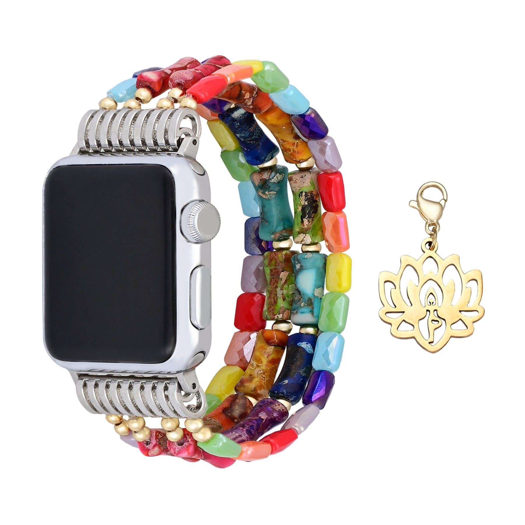 Correa elástica Apple Watch Lotus Chakra