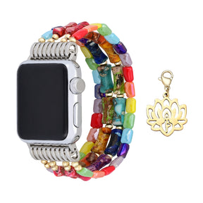 Correa elástica Apple Watch Lotus Chakra