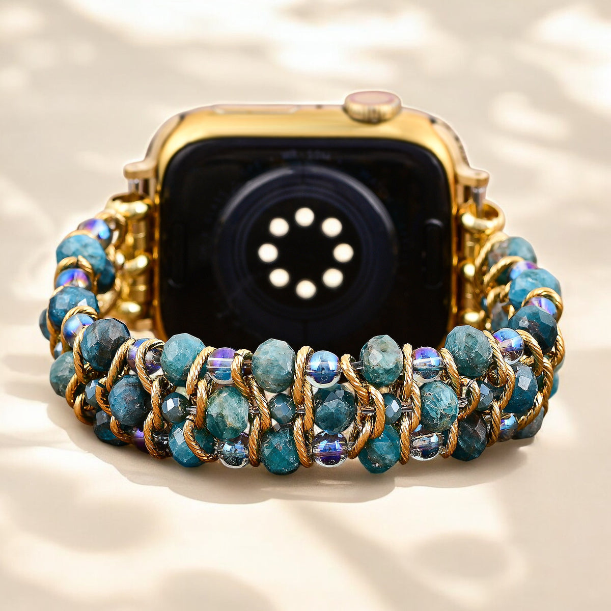 Correa trenzada elástica Crystal Shores para Apple Watch