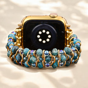 Correa trenzada Crystal Shores para Apple Watch