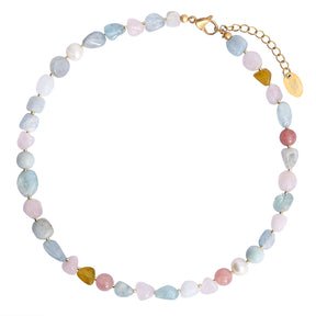 Collar Serenidad Rosa Aqua