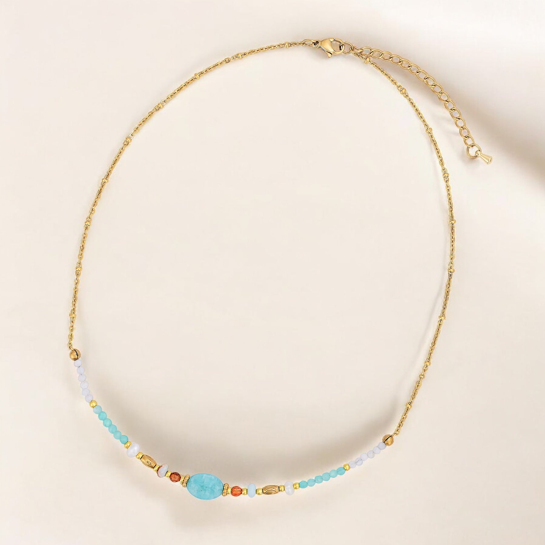 Collar de Amazonita Brisa del Océano