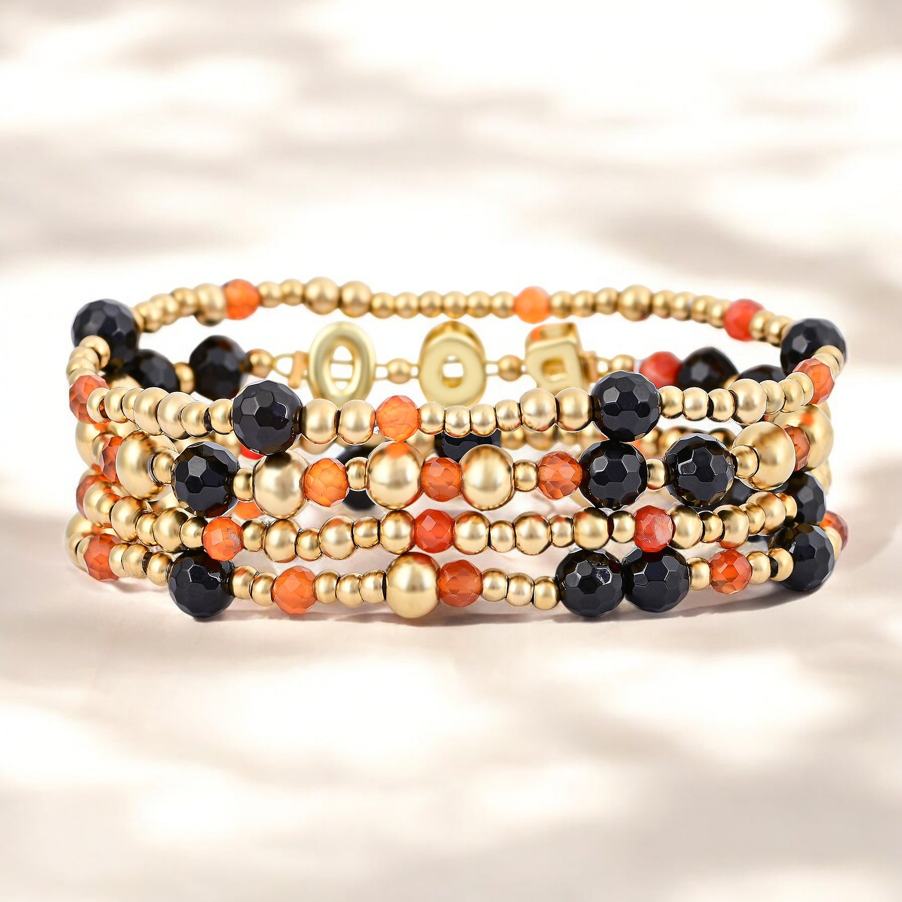Set de Pulseras Brillantes Espeluznantes de Halloween
