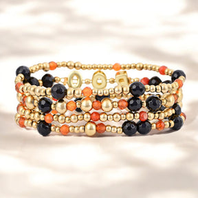 Set de Pulseras Brillantes Espeluznantes de Halloween