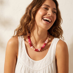 Collar grueso Rose Berry