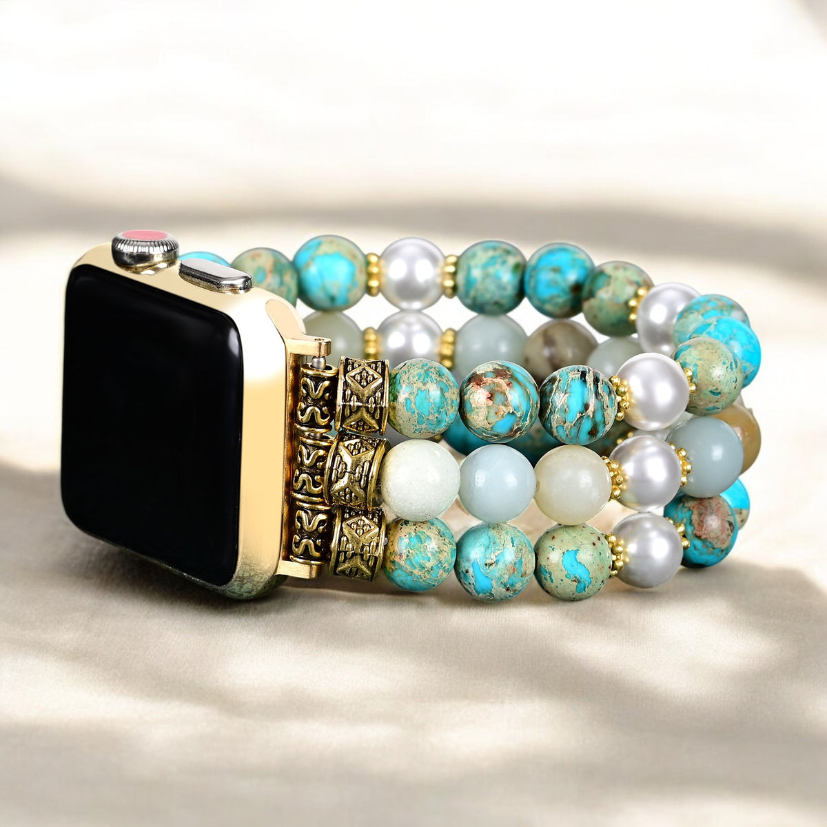 Correa de reloj elástica Ocean Breeze Jasper