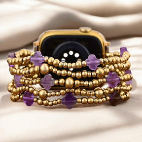 Correa Purple Majesty Cross Stretch para Apple Watch